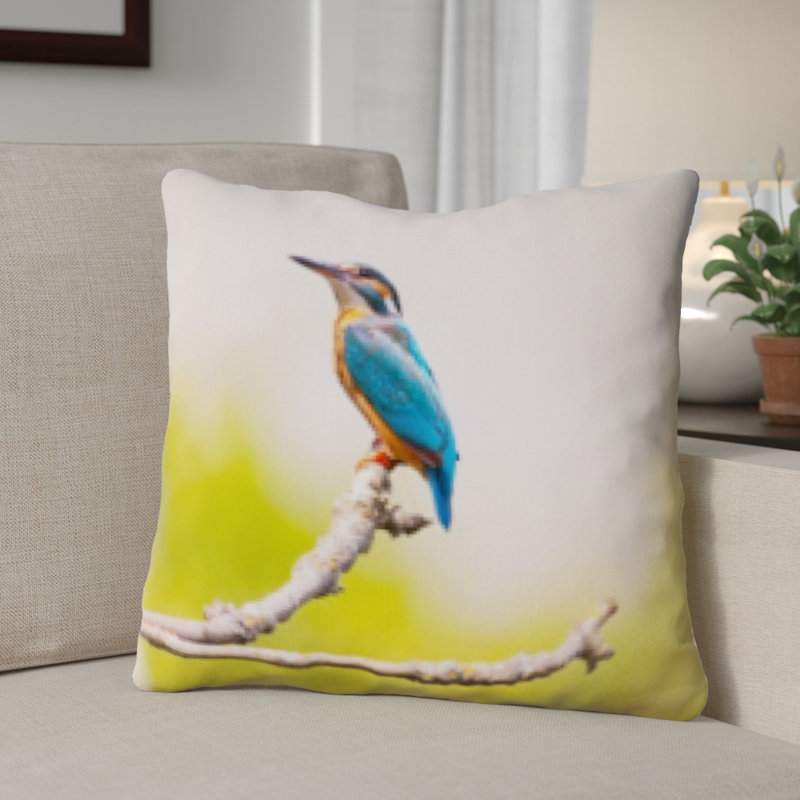 Microsuede Throw Pillow