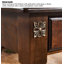 Bureau en bois massif avec tiroirs American-1597347092