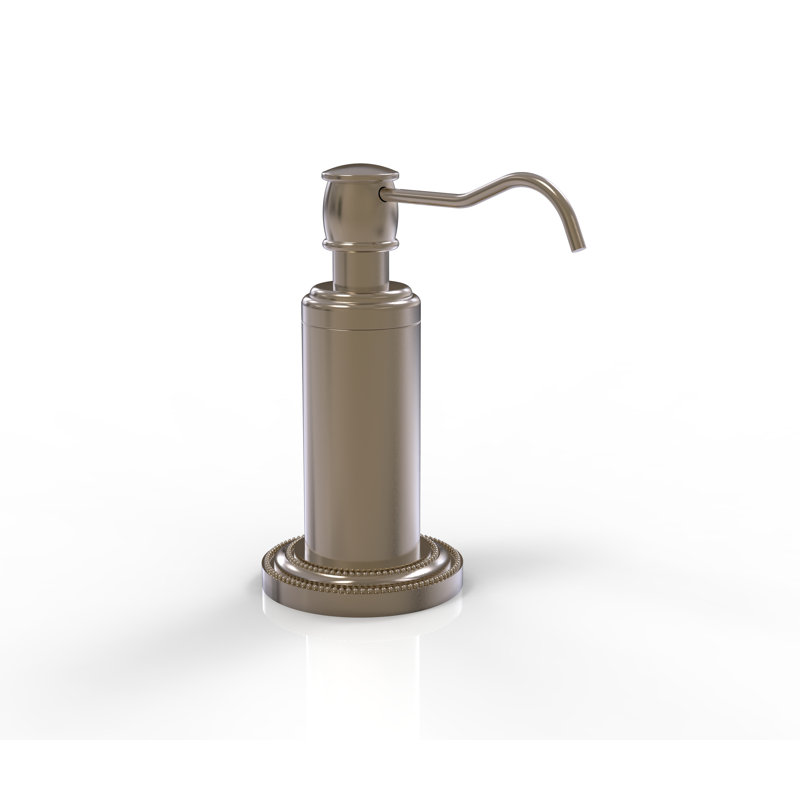 Distributeur de savon autoportant Marchmont, Étain antique