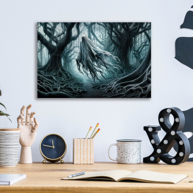 Mystical Forest' by Rey Klimt Acrylic Glass Wall Art, 12" H x 16" W x 0.13" D