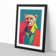 Pop Art Cheetah - Picture Frame Print