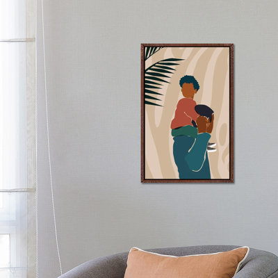 Father Son Duo by Domonique Brown - Print on Canvas