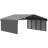 Arrow Steel Carport with 2 Side Wall Kits-100015466-128965726