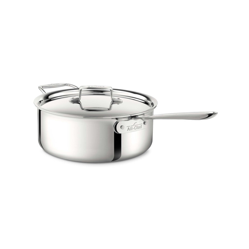 Acier inoxydable D3 6 pintes Sauteuse avec couvercle