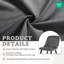 48.5cm H Upholstered Upholstered Back Side Chair-1021825178