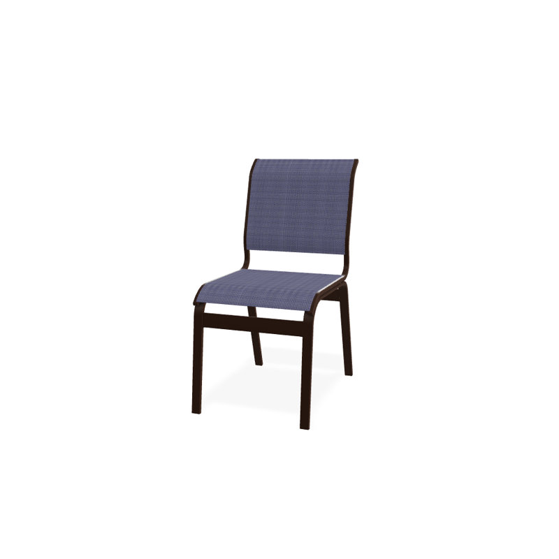 Chaise d'appoint de salle à manger Hiraku, Kona texturé, Brise