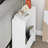 Beeler Modern Slim Compact Side Table-30736060