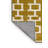 Machine Washable Trellis Brown Area Rug-1377105687