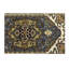 Shauskee Performance Grey Floral 3X6 Wool Heriz Oriental Rug