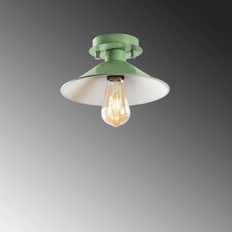Mint Color Chandelier Light Fixture, Metal Body, 9.4 x 9.4 x 4.7 inches | 1 x E27 Socket Max 40W (Bulb Not Included) | Elegant Indoor Lighting for Living Room, Dining Room, & Entryway | IP20 Rated