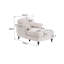 Chaise longue surdimensionnée d'intérieur-723249148