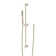 Contemporary Tubular Hand Shower and Slide Bar with Hose 1.8 GPM