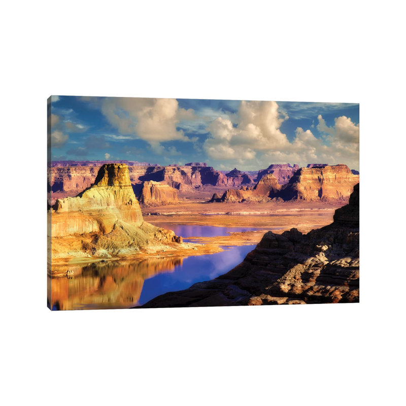 Powel Reflection by Dennis Frates - Wrapped Canvas Print, 66.04 cm H x 45.72 cm W x 1.91 cm D