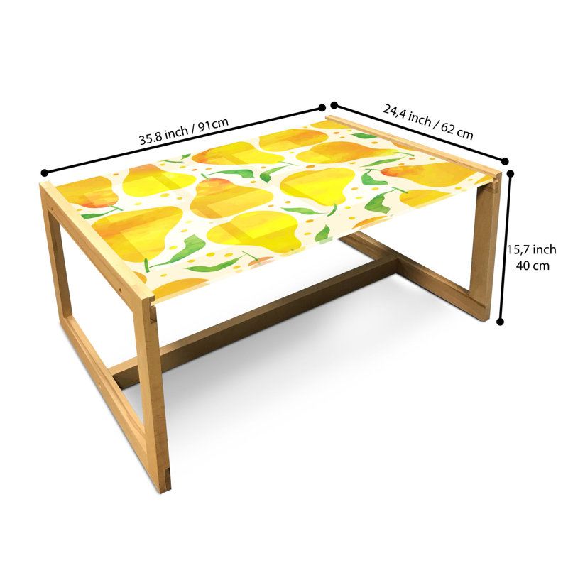 Jaeshawn Sled Coffee Table, 40cm H x 91cm W x 62cm D