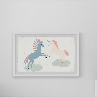 Braywood Unicorn Friends, reproduction encadrée