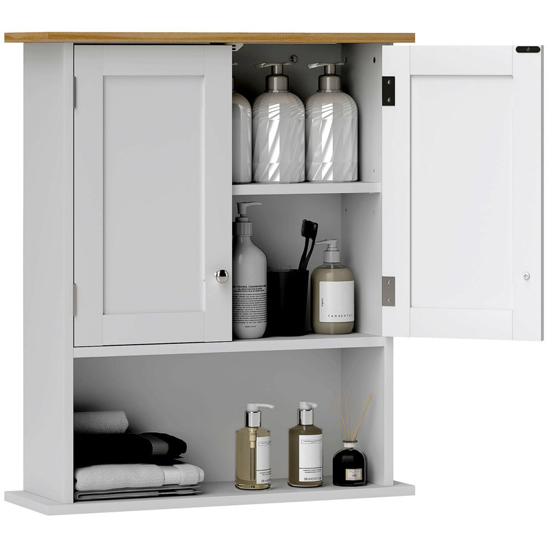 Armoire à pharmacie murale avec 2 portes HOMcom