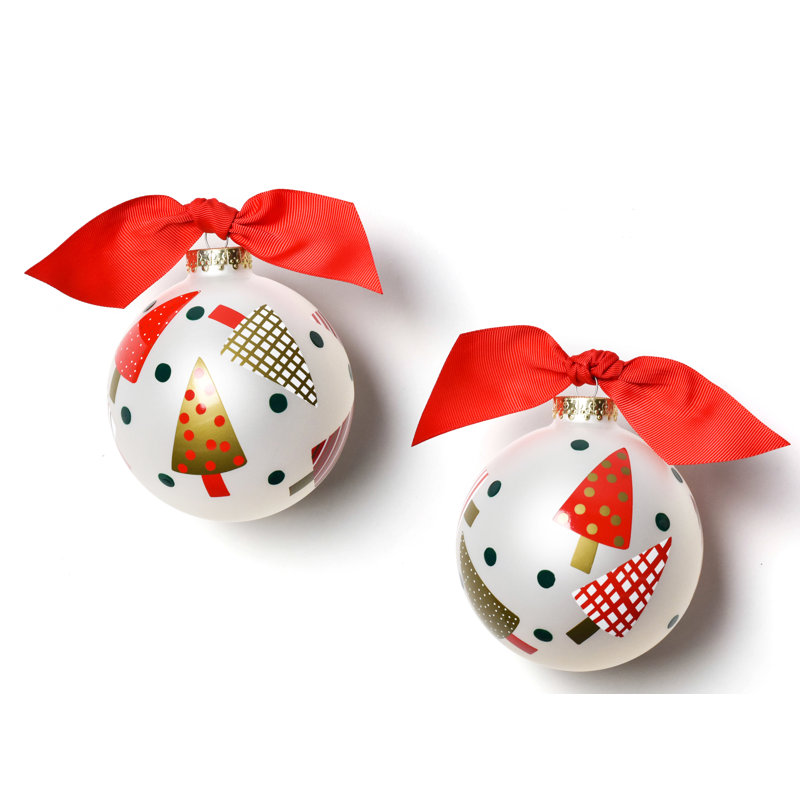 3.94'' Glass Ball Ornament