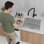 22 in. x 18 in. 18 Gauge, Stainless Steel, Brushed Single Bowl Undermount or Drop-In Kitchen Sink