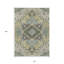 Tapis beige 10 pi x 14 pi beige oriental vert et brun