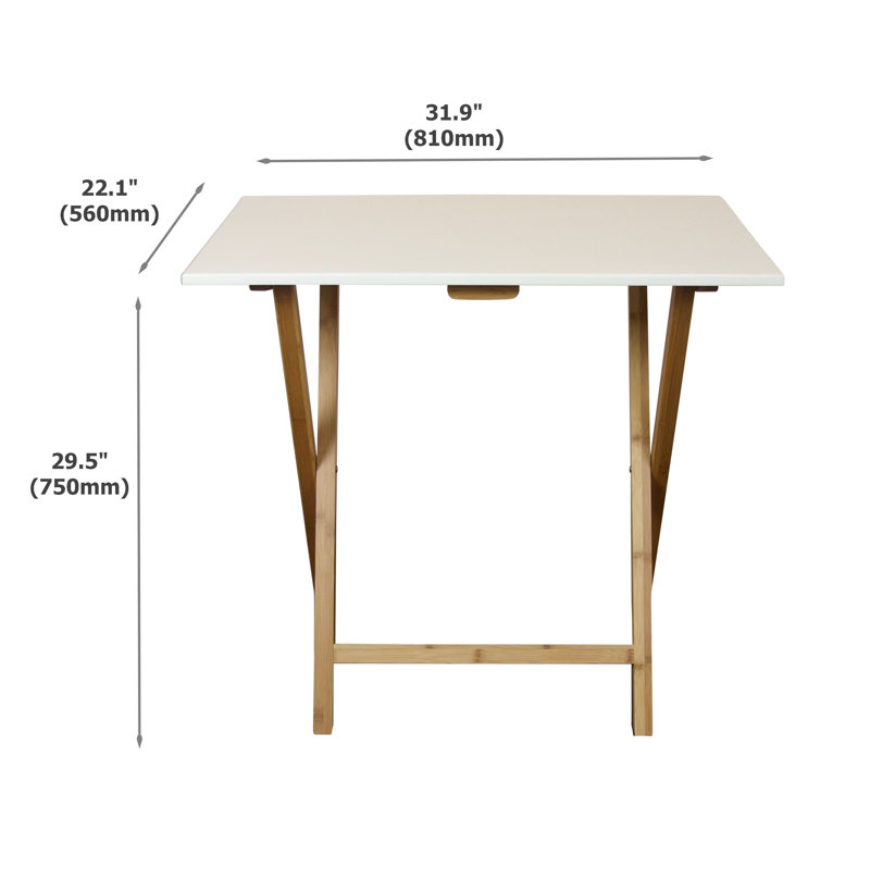 Annakathryn Solid Wood Base Writing Desk, White