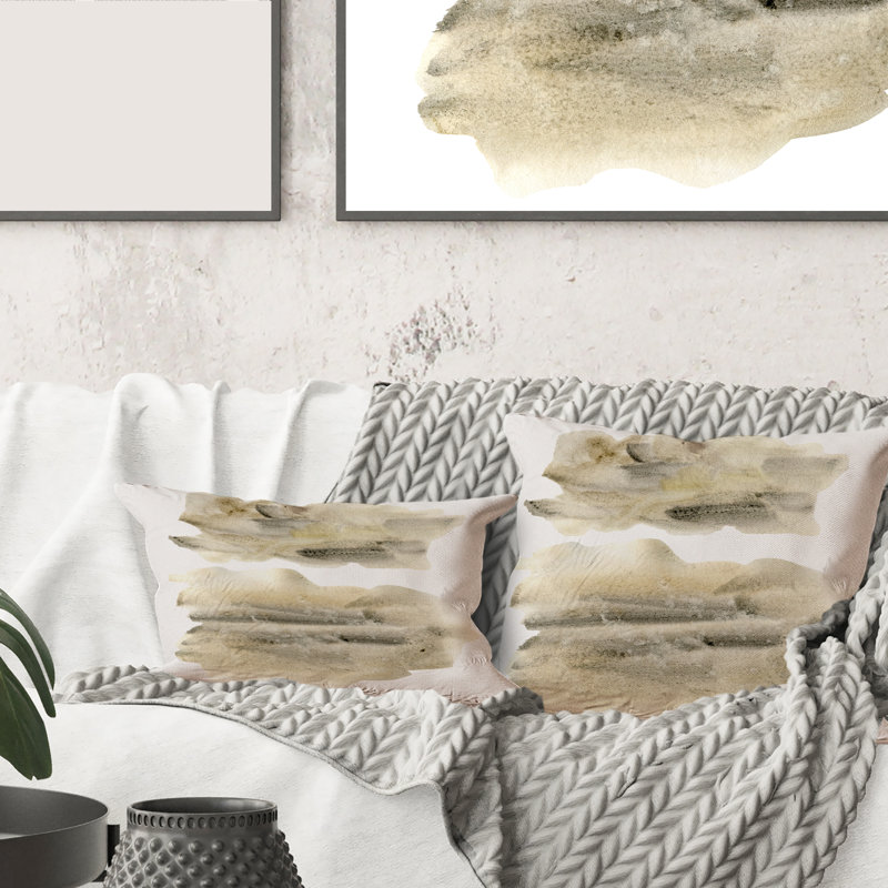 Housse et insert de coussin carré Clouds, 16" x 16"