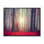 Mystic Red Forest Autumn Landscape IV - reproduction d'art sur toile traditionnelle-544607800-544607796