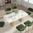 Mumbai 63'' Sintered Stone Dining Table
