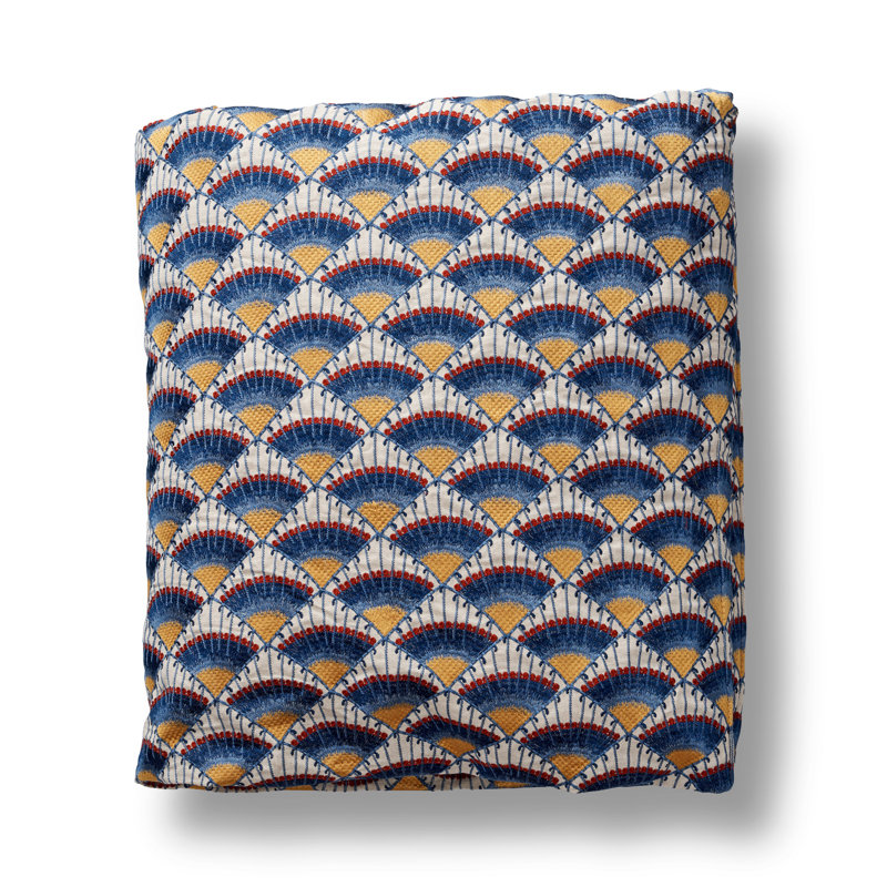 The Met x Ann Gish Maiolica Duvet, King Duvet Cover