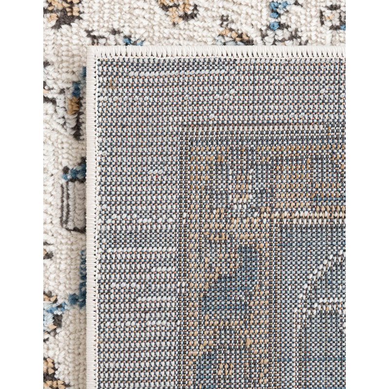 Adelicia Oriental Blue Area Rug, Rectangle 3'3" x 5'3"