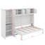 Grand lit escamotable avec armoires-658907197