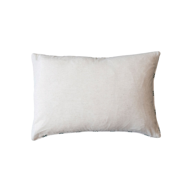 Cotton Lumbar Rectangular Pillow Cover & Insert