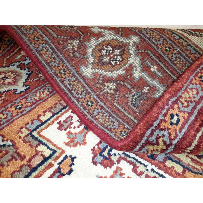 Oriental Area Rug in Orange
