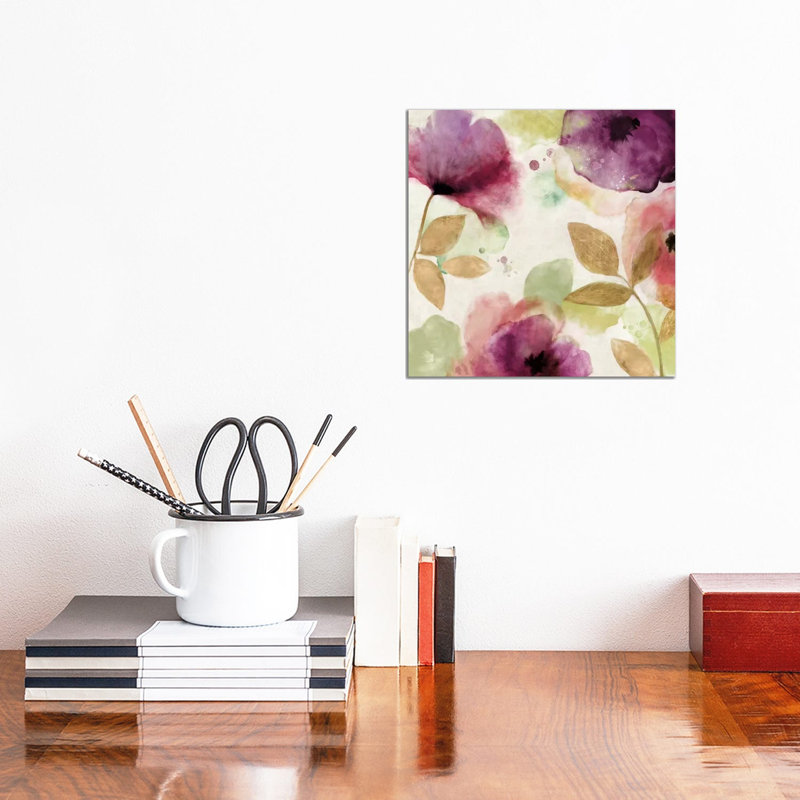 Watercolour Florals II by Aimee Wilson - Wrapped Canvas Print, 30.48 cm H x 30.48 cm W