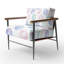 Chaise rembourrée Kids - rembourrée Sweet Circles-1723031184