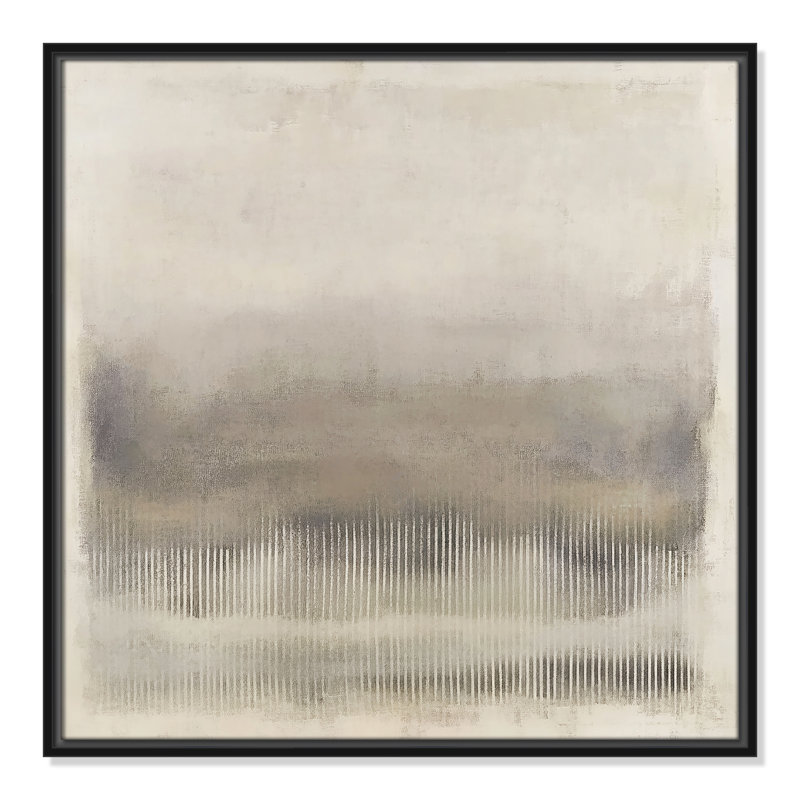 Balanced Silence II - Square Version Print by Irena Orlov, Black Floater, 25.5'' W x 25.5'' H