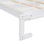 Grand lit escamotable mural avec tablettes-811210162