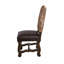 Chaise en cuir et cuir Sierra Brindle-1231129296