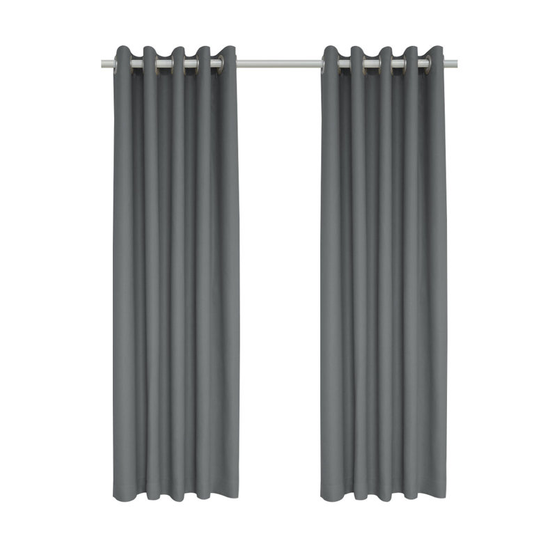 Waterproof High Precision Outdoor Curtains (Set Of 2) - Weather Resistant Blackout Grommet Drapes For Patio, Pergola, Gazebo & Porch