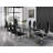 Glass Top Double Pedestal Dining Set-53729314-53945291-53729319