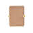 Bellatrix Metal Rectangle Wall Mirror-227436448