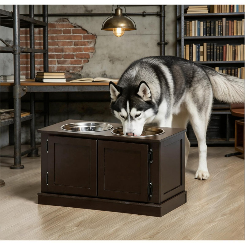 Mangeoire pour chien surélevée