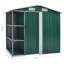 Garden Shed with Rack 205x130x183 cm Iron-1598157140