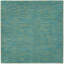 Tapis intérieur / extérieur bleu / vert Mullican Sandy-747202149