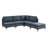 Atheana Upholstered L-Shaped Sectional Reversible-1448903300