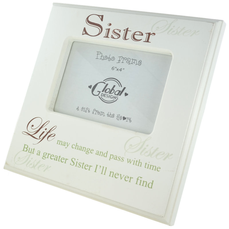 Cream Solid + Manufactured Wood Picture Frame