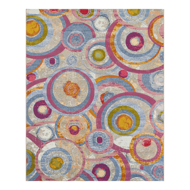 Keazia Indoor/Outdoor Area Rug, Rectangle 7'10" x 10'