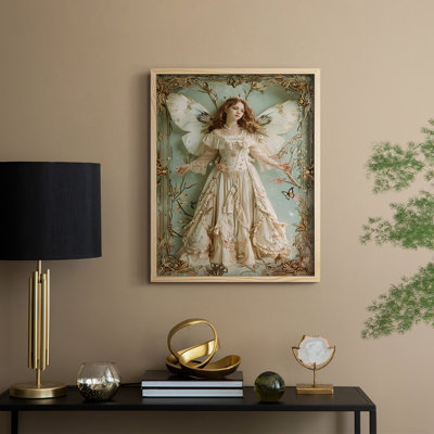 Reproduction encadrée WOMEN Series CECLXIV - bois massif