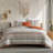  Beige/Orange Microfiber Reversible 4 Piece Comforter Set-2044570736