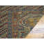 1890s Colorful Busy Tribal Antique Caucasian Shirvan Carpet 3'5" x 4'5" Wool Rug