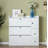Versatile Tipping Bucket Shoe Cabinet With 3 Flip Drawers, Maximum Storage Entryway Organizer With Drawer, Free Standing Shoe Rack With Pull-Down Seat For Hallway